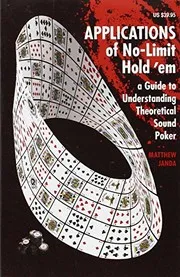 Capa de Applications of No-Limit Hold’em